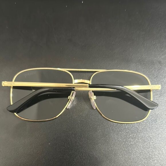 Vogue Black and Gold Aviator Sunglasses - Gigi Hadid Collab Vogue - Picture 2 of 4